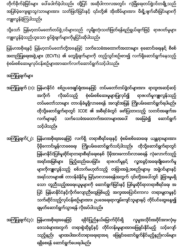 executive-summary-icoe-myan