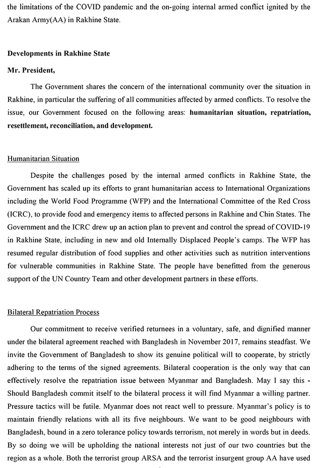 myanmar-union-ministers-statement-at-75thun-general-debatet